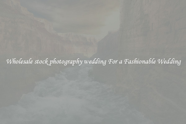 Wholesale stock photography wedding For a Fashionable Wedding
