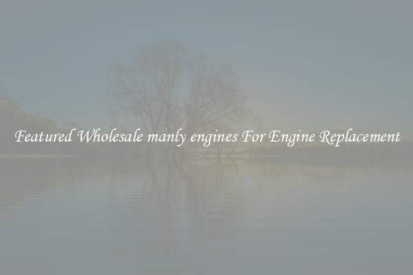 Featured Wholesale manly engines For Engine Replacement